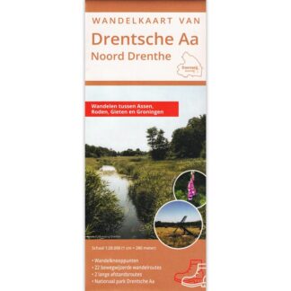 Wandelkaart van Drentsche Aa